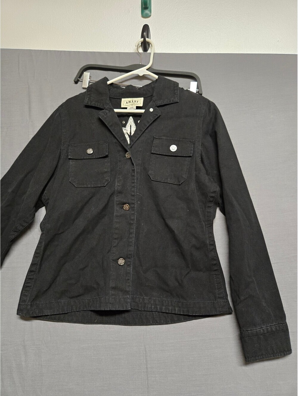 Ariat Black Embroidered Western Jacket Womens M M